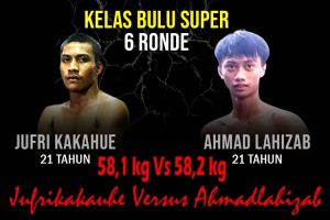 JUFRI KAKAUHE VS AHMAD LAHIZAB