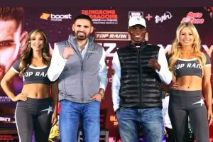 RAMIREZ VS COMMEY MIKEY WILLIAMS TOP RANK GETTY IMAGES