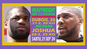 DUBOIS VERSUS JOSHUA RONDEAKTUAL