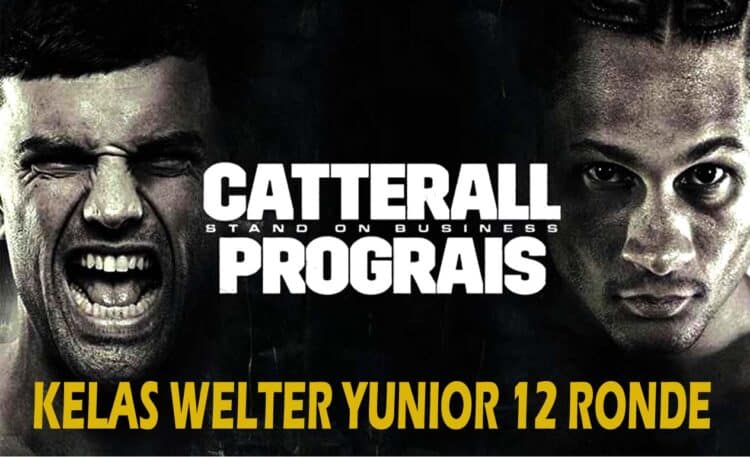 Jack Catteral dan Regis Prograis akan bertarung 12 ronde kali 3 menit.