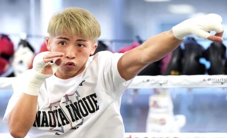 Bintang tinju Jepang, The Monster Naoya Inoue, menyandang empat sabuk juara dunia. Undisputed. (Foto: Naoki Fukuda)