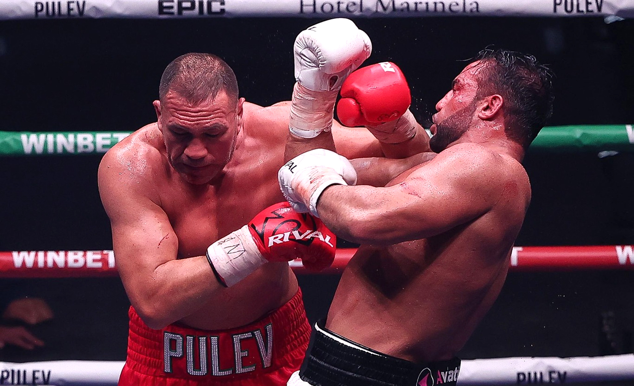 PULEV VS CHARR UPPER CUT KANAN