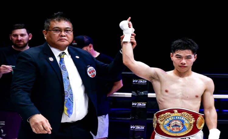 Ye Joon Kim memiliki rekor 21-2-2 (13 KO) dan Naoya Inoue belum terkalahkan 28-0-0 (25 KO). (Sumber foto Boxing Scene)